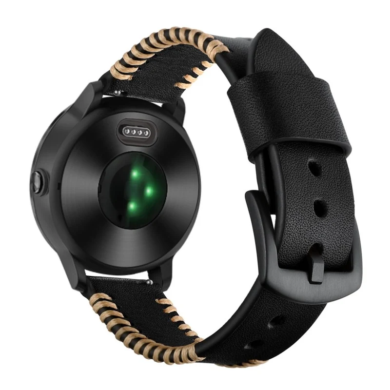 Garmin Vivoactive 3 / Garmin Vivomove HR Echtes Leder armband