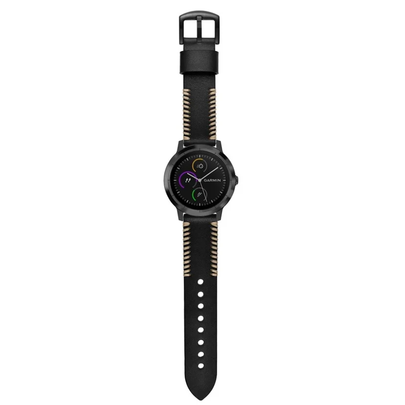 Garmin Vivoactive 3 / Garmin Vivomove HR Echtes Leder armband