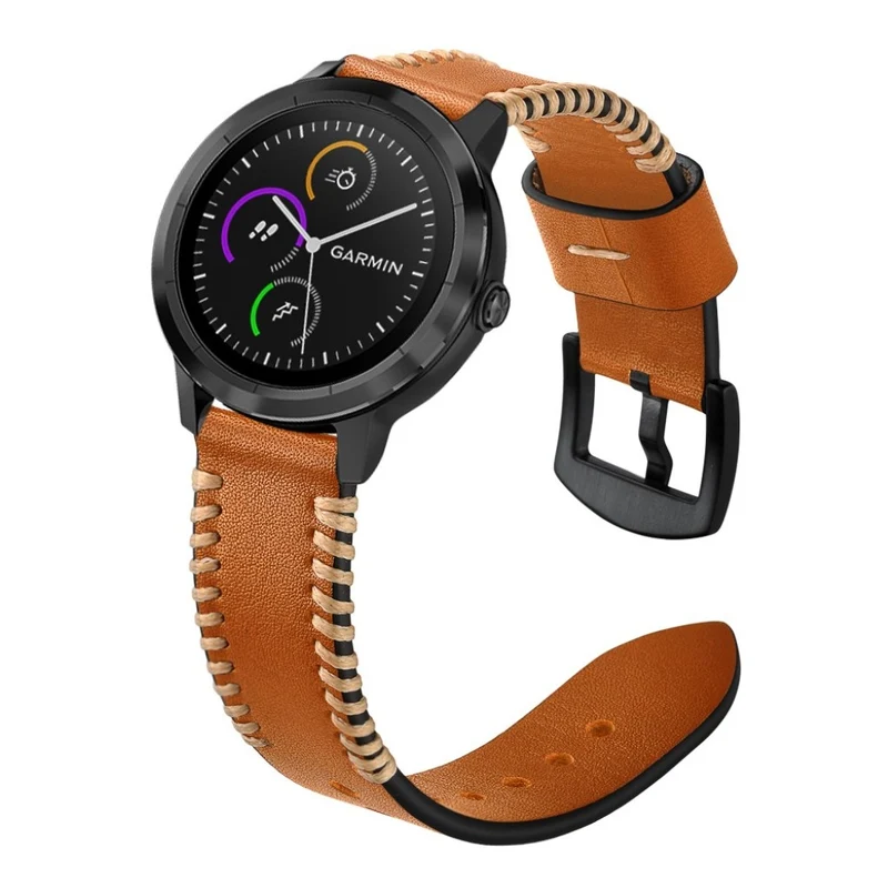 Garmin Vivoactive 3 / Garmin Vivomove HR Echtes Leder armband