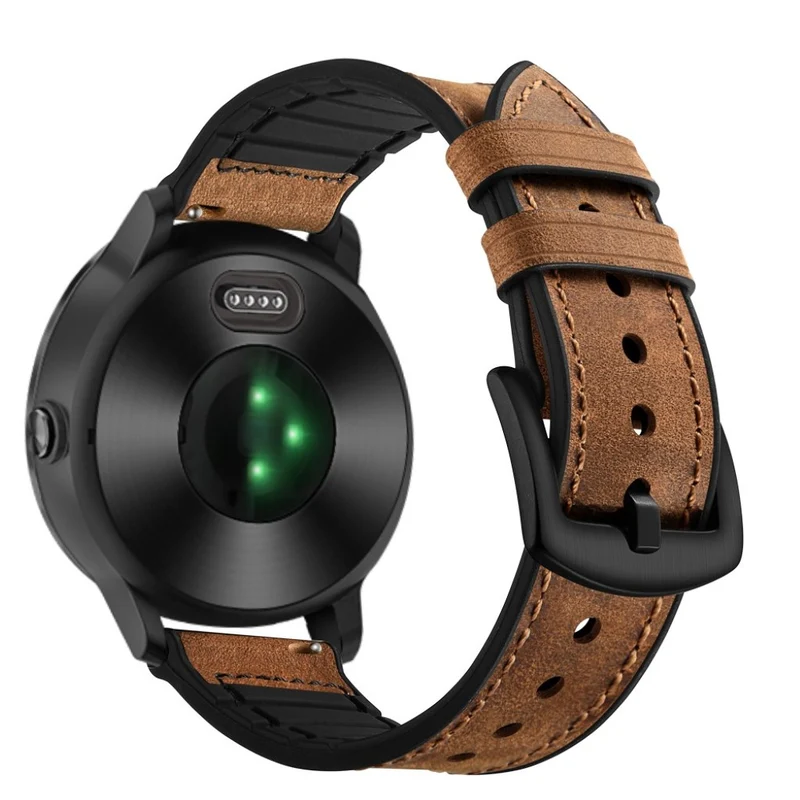 Garmin Vivoactive 3 / Garmin Vivomove HR Echtes Leder armband