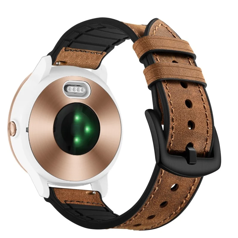 Garmin Vivoactive 3 / Garmin Vivomove HR Echtes Leder armband