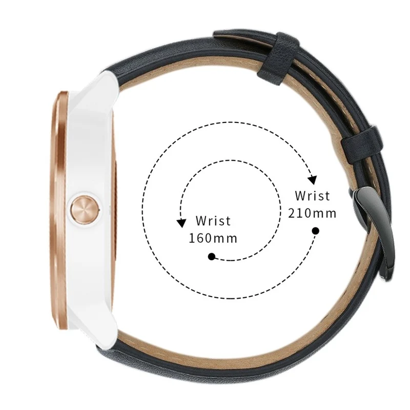 Garmin Vivoactive 3 / Garmin Vivomove HR Echtes Leder armband