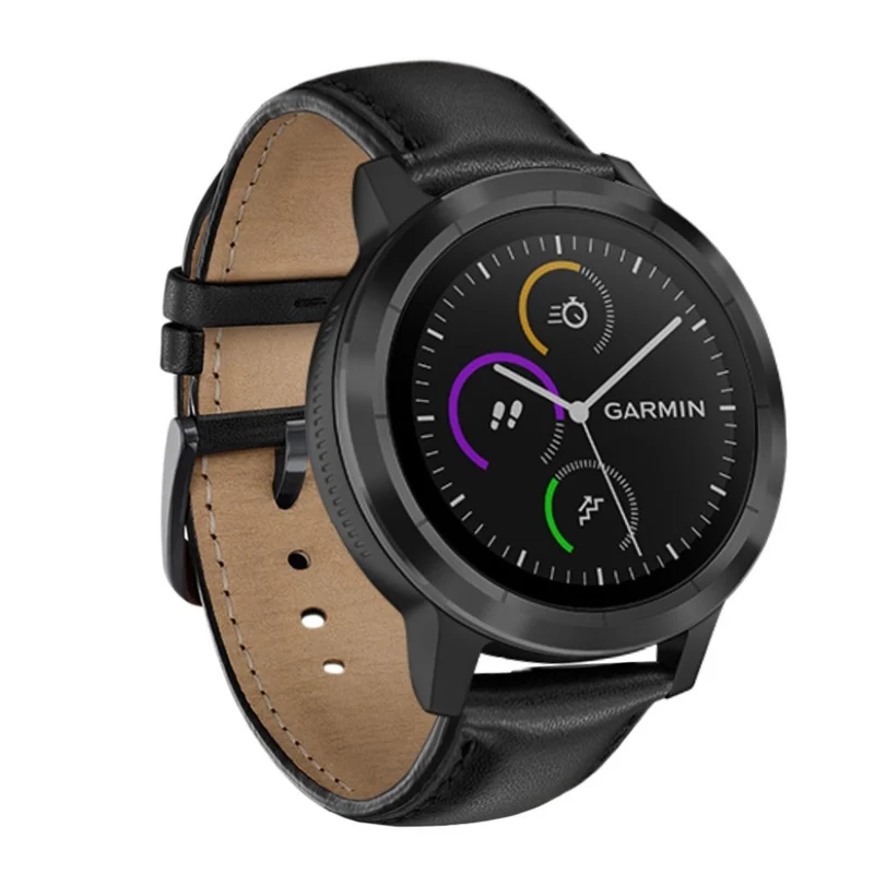 Garmin Vivoactive 3 / Garmin Vivomove HR Echtes Leder armband