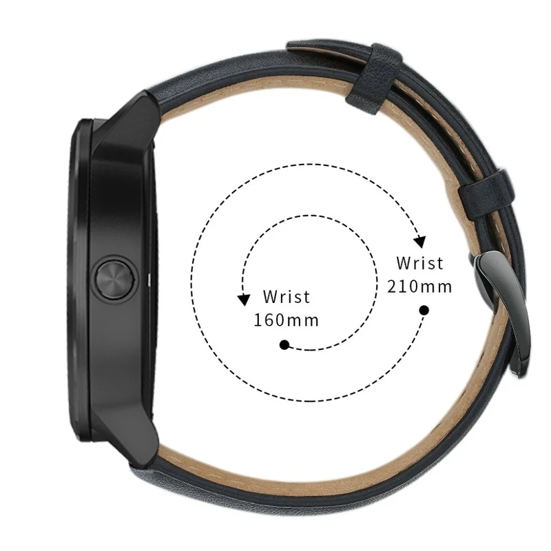 Garmin Vivoactive 3 / Garmin Vivomove HR Echtes Leder armband