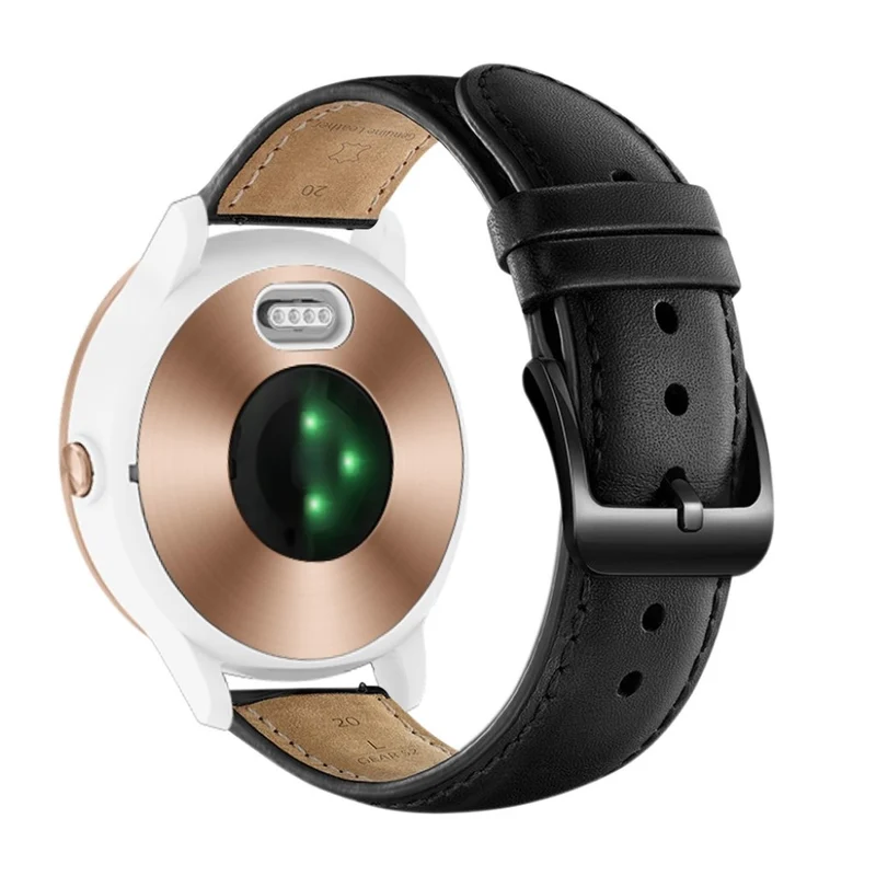 Garmin Vivoactive 3 / Garmin Vivomove HR Echtes Leder armband