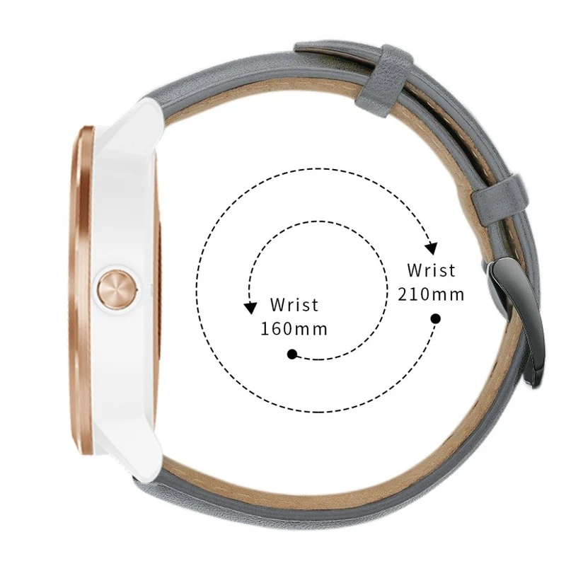 Garmin Vivoactive 3 / Garmin Vivomove HR Echtes Leder armband