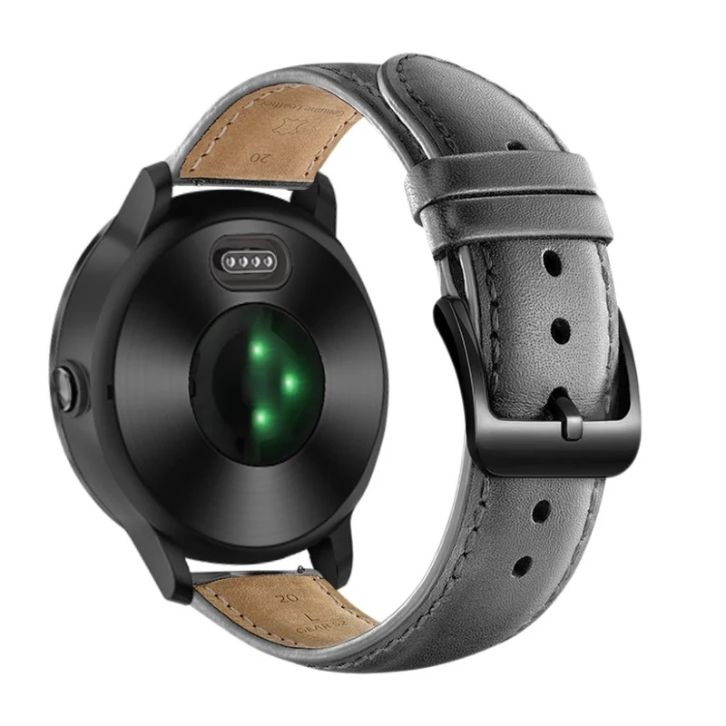 Garmin Vivoactive 3 / Garmin Vivomove HR Echtes Leder armband
