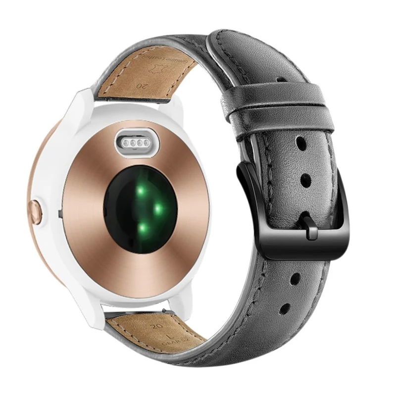 Garmin Vivoactive 3 / Garmin Vivomove HR Echtes Leder armband