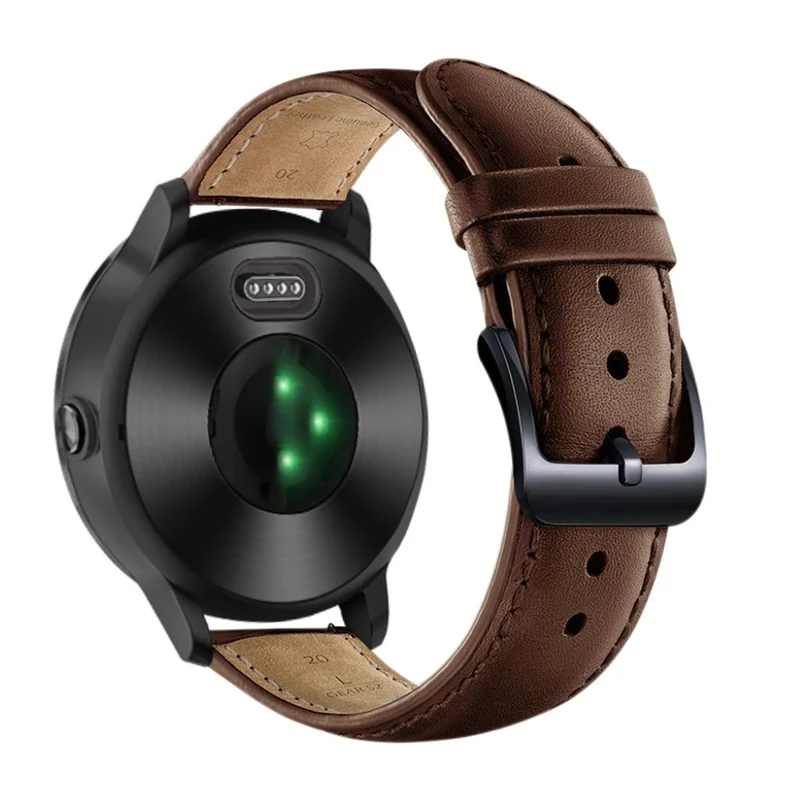 Garmin Vivoactive 3 / Garmin Vivomove HR Echtes Leder armband