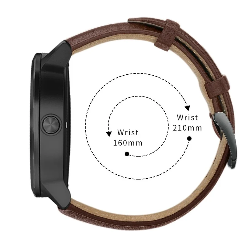 Garmin Vivoactive 3 / Garmin Vivomove HR Echtes Leder armband