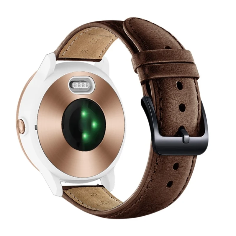 Garmin Vivoactive 3 / Garmin Vivomove HR Echtes Leder armband
