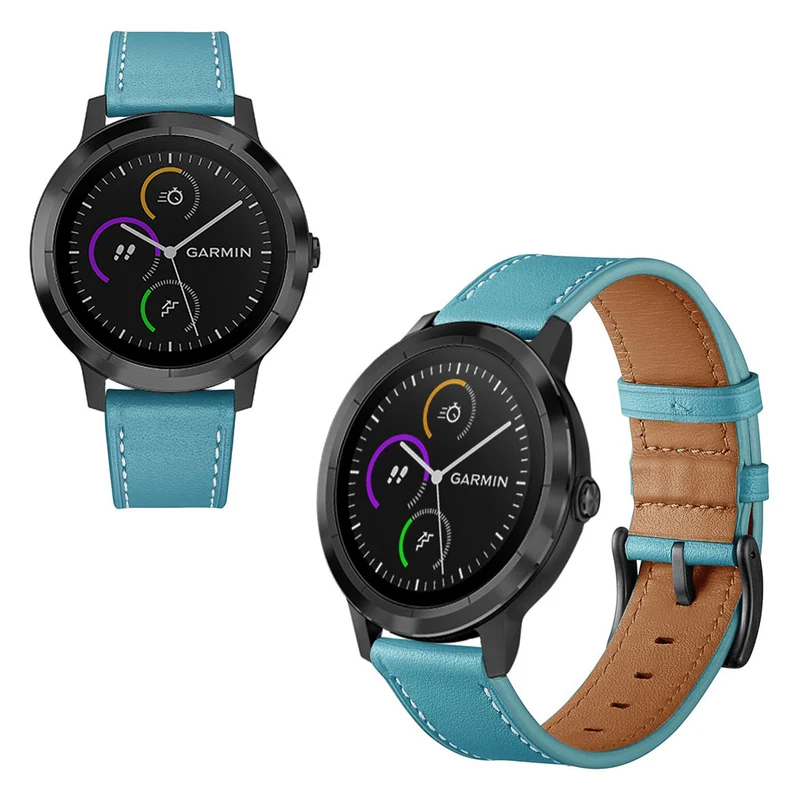 Garmin Vivoactive 3 / Garmin Vivomove HR Echtes Leder armband