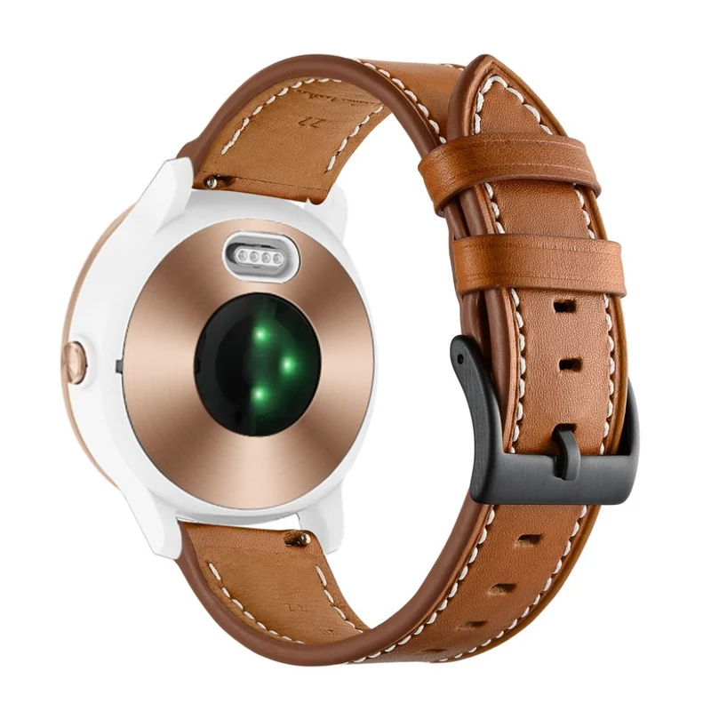 Garmin Vivoactive 3 / Garmin Vivomove HR Echtes Leder armband