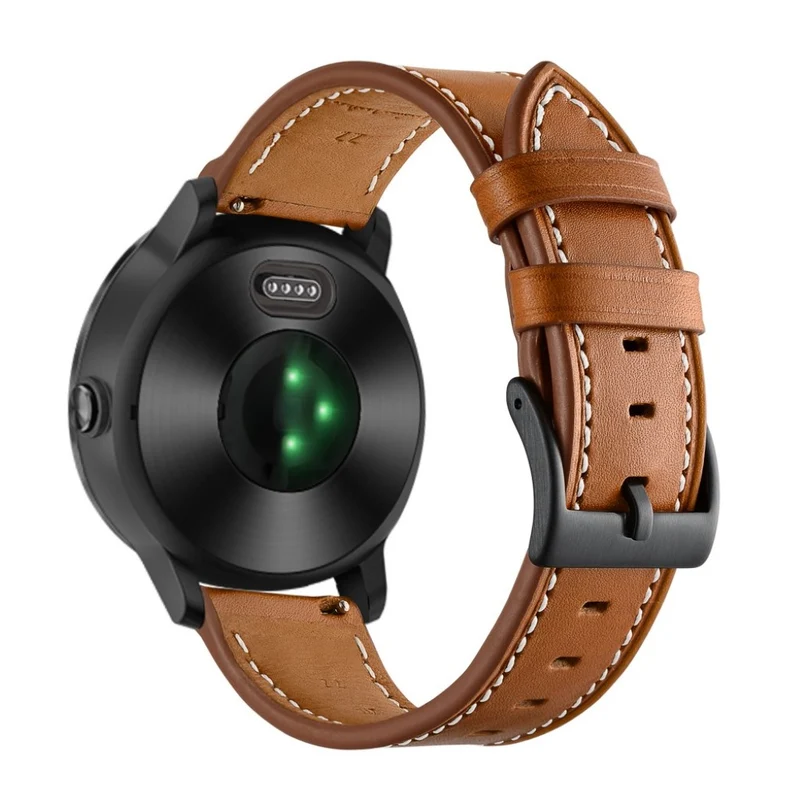 Garmin Vivoactive 3 / Garmin Vivomove HR Echtes Leder armband