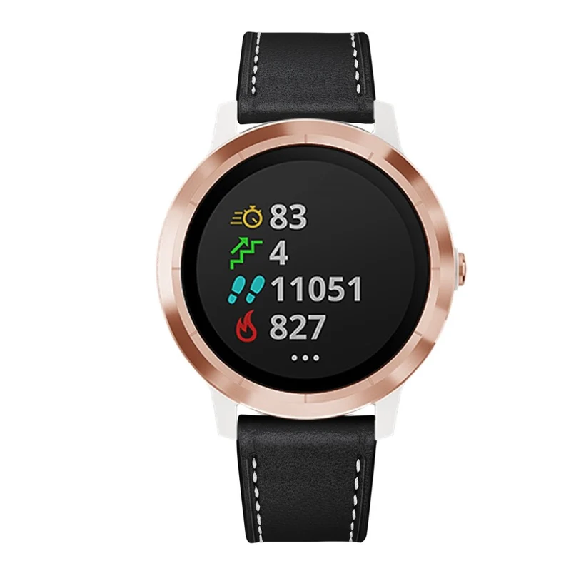 Garmin Vivoactive 3 / Garmin Vivomove HR Echtes Leder armband