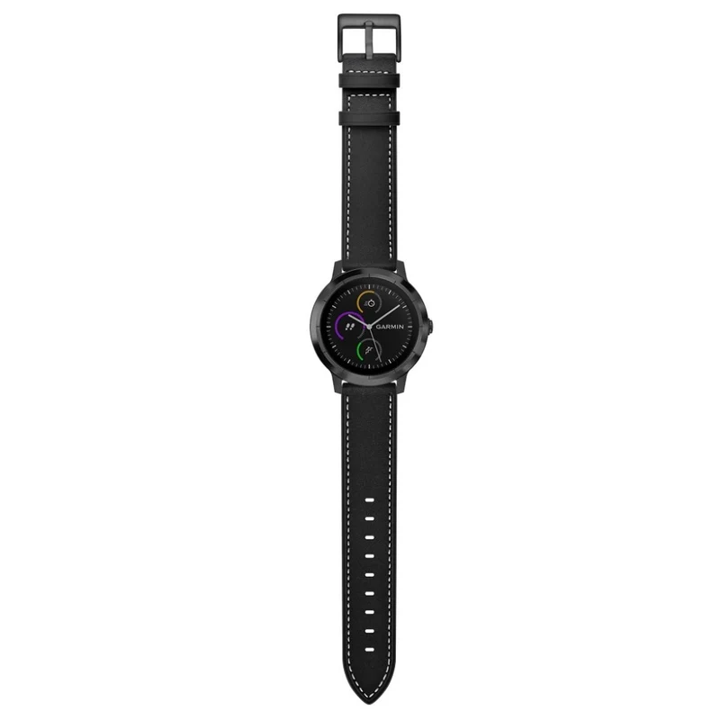 Garmin Vivoactive 3 / Garmin Vivomove HR Echtes Leder armband