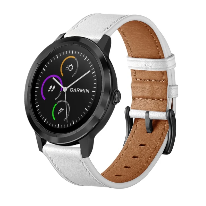 Garmin Vivoactive 3 / Garmin Vivomove HR Echtes Leder armband