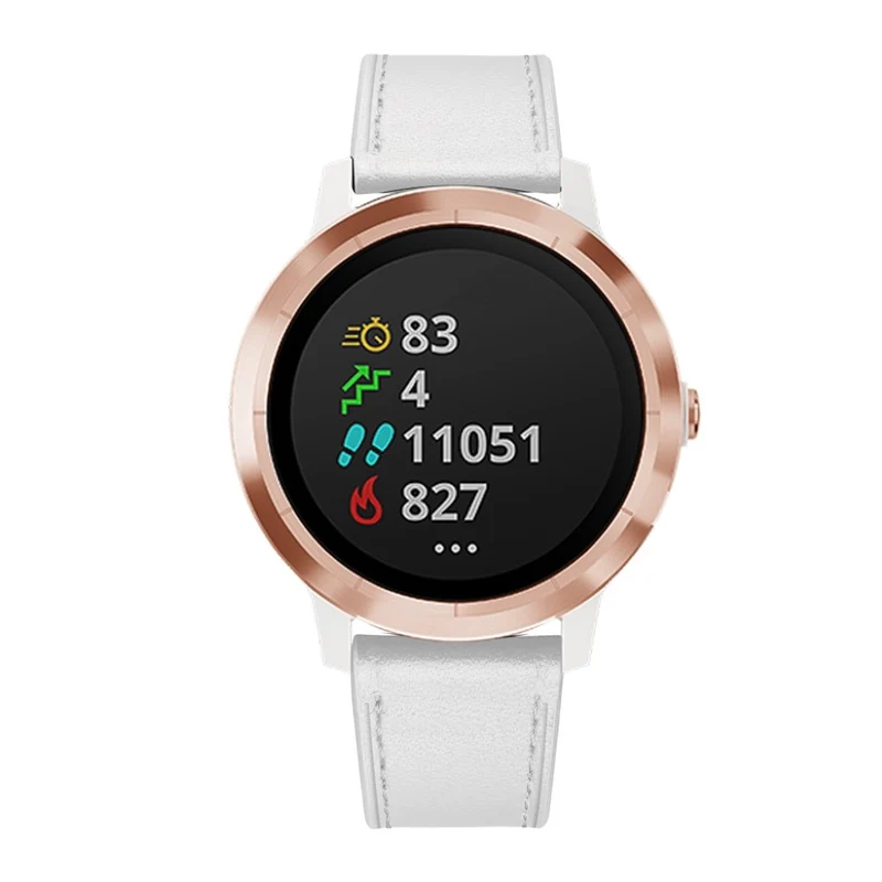 Garmin Vivoactive 3 / Garmin Vivomove HR Echtes Leder armband