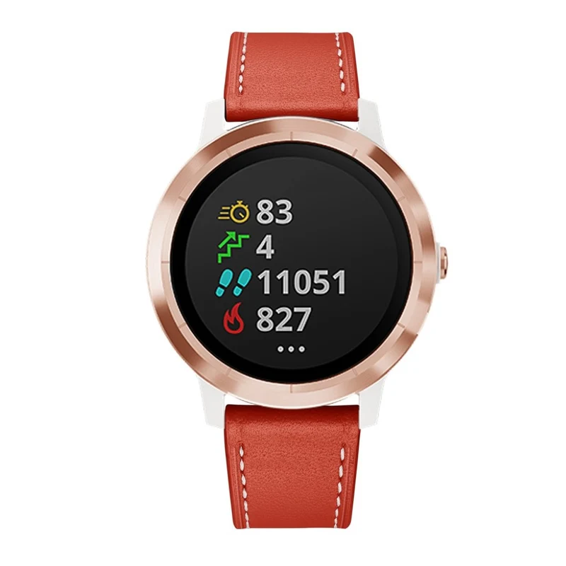 Garmin Vivoactive 3 / Garmin Vivomove HR Echtes Leder armband