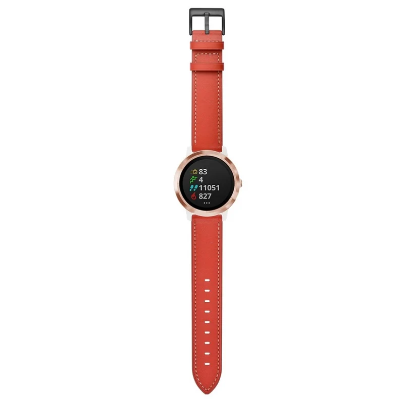 Garmin Vivoactive 3 / Garmin Vivomove HR Echtes Leder armband