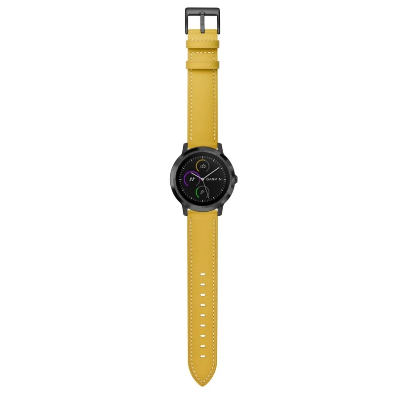 Garmin Vivoactive 3 / Garmin Vivomove HR Echtes Leder armband