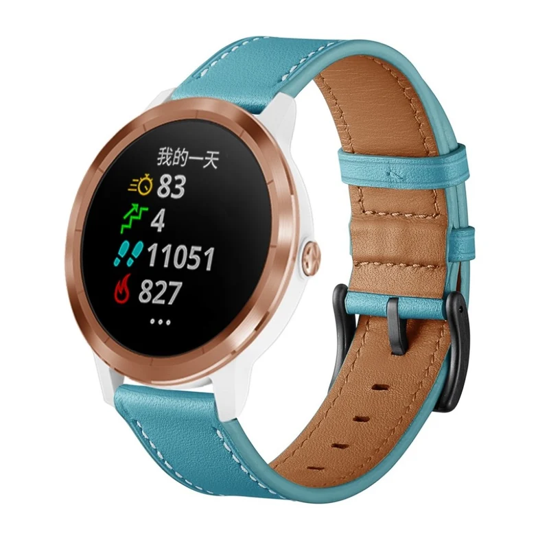 Garmin Vivoactive 3 / Garmin Vivomove HR Echtes Leder armband