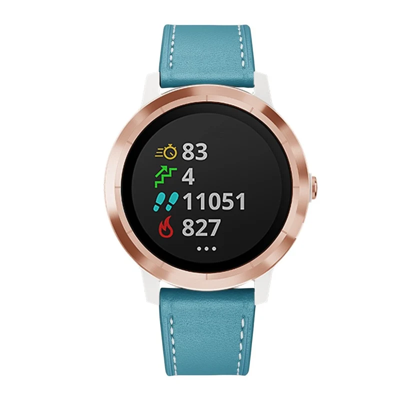 Garmin Vivoactive 3 / Garmin Vivomove HR Echtes Leder armband