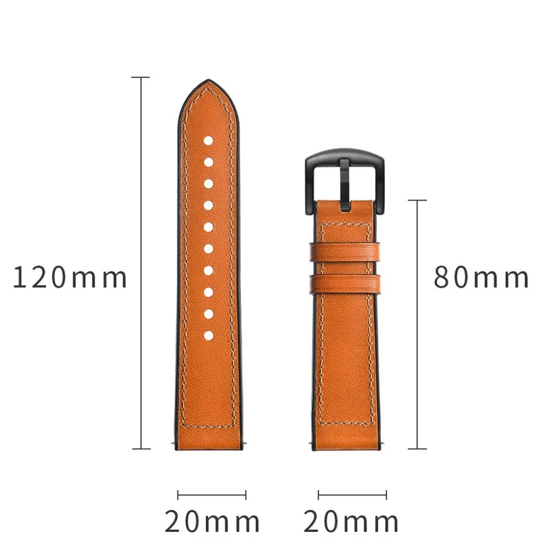 Garmin Vivoactive 3 / Garmin Vivomove HR Echtes Leder armband