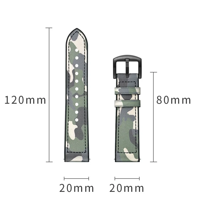 Garmin Vivoactive 3 / Garmin Vivomove HR Echtes Leder armband