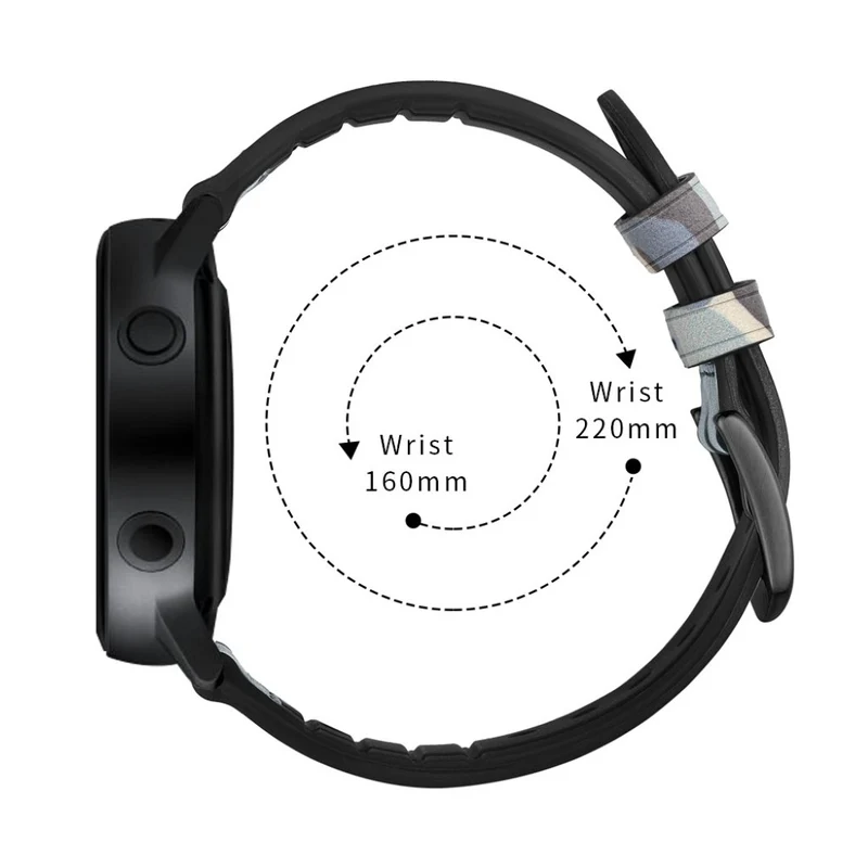 Garmin Vivoactive 3 / Garmin Vivomove HR Echtes Leder armband