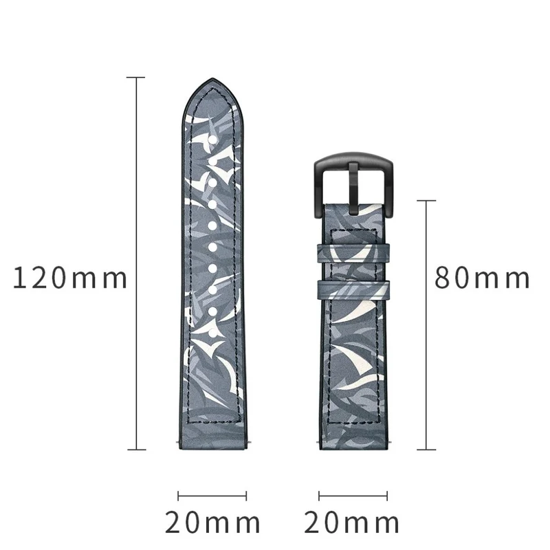 Garmin Vivoactive 3 / Garmin Vivomove HR Echtes Leder armband