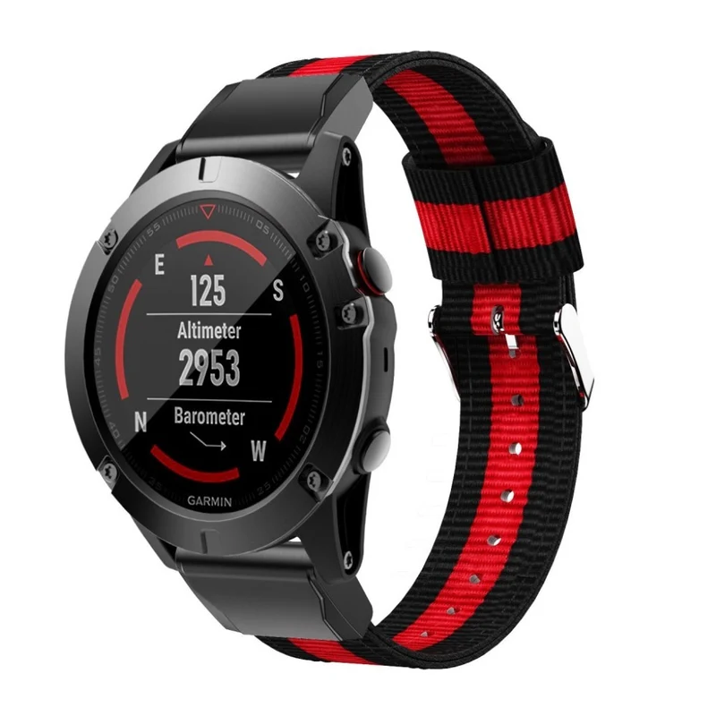 Unglaublich schön Garmin Venu Textil / Nylon armband