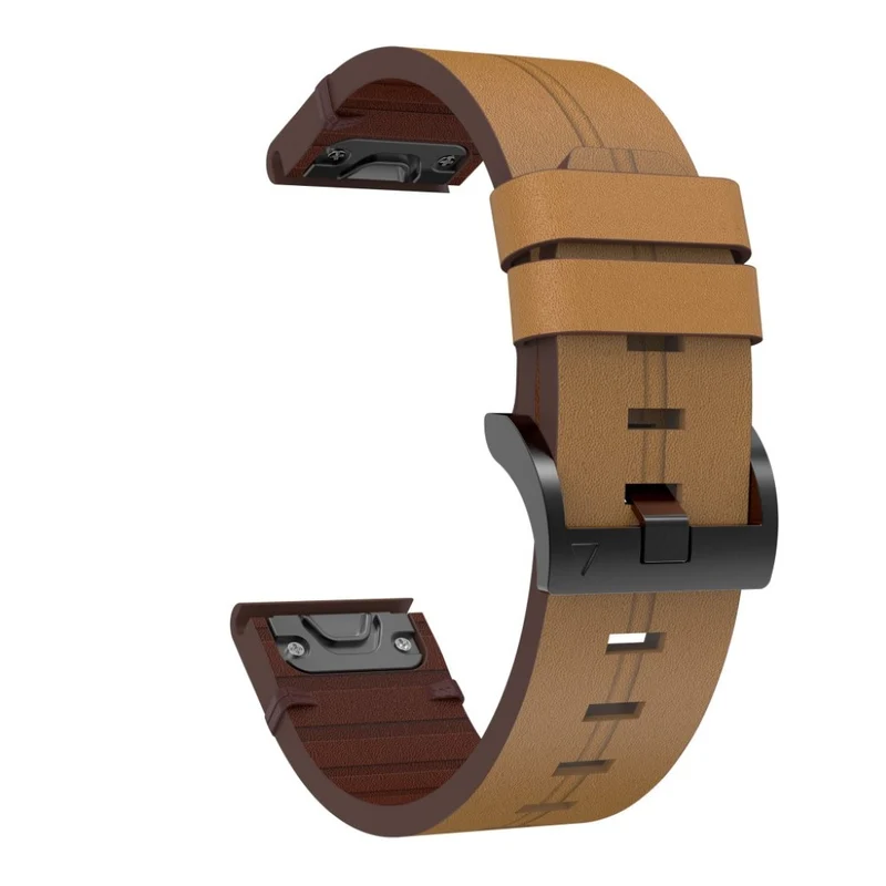Unglaublich schön Garmin Fenix 6X Echtes Leder armband