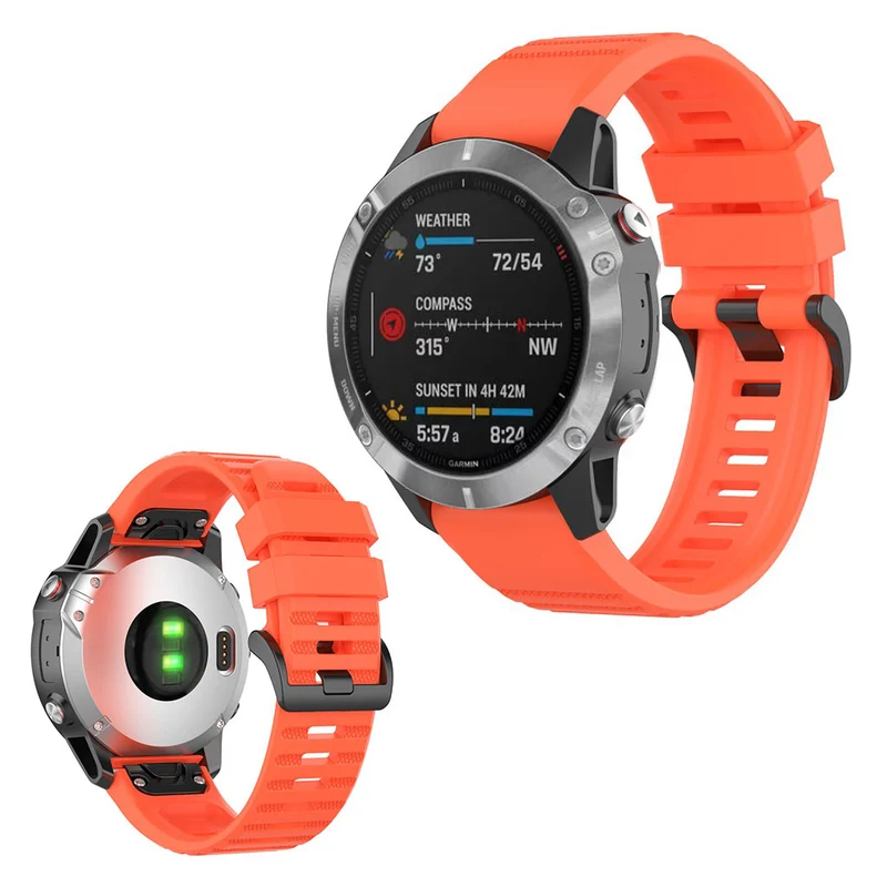 Großartig Garmin Fenix 6 Silikon / TPU armband