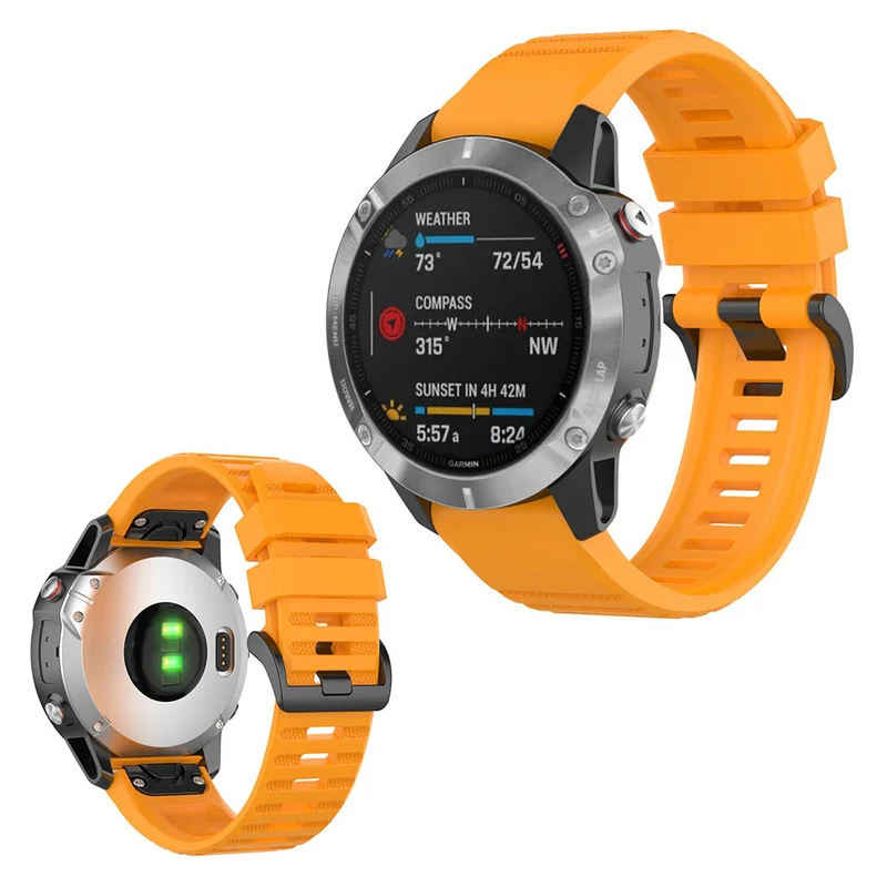 Großartig Garmin Fenix 6 Silikon / TPU armband