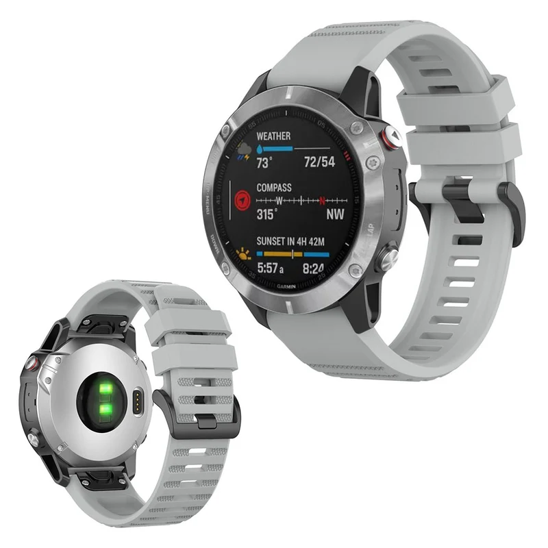 Großartig Garmin Fenix 6 Silikon / TPU armband
