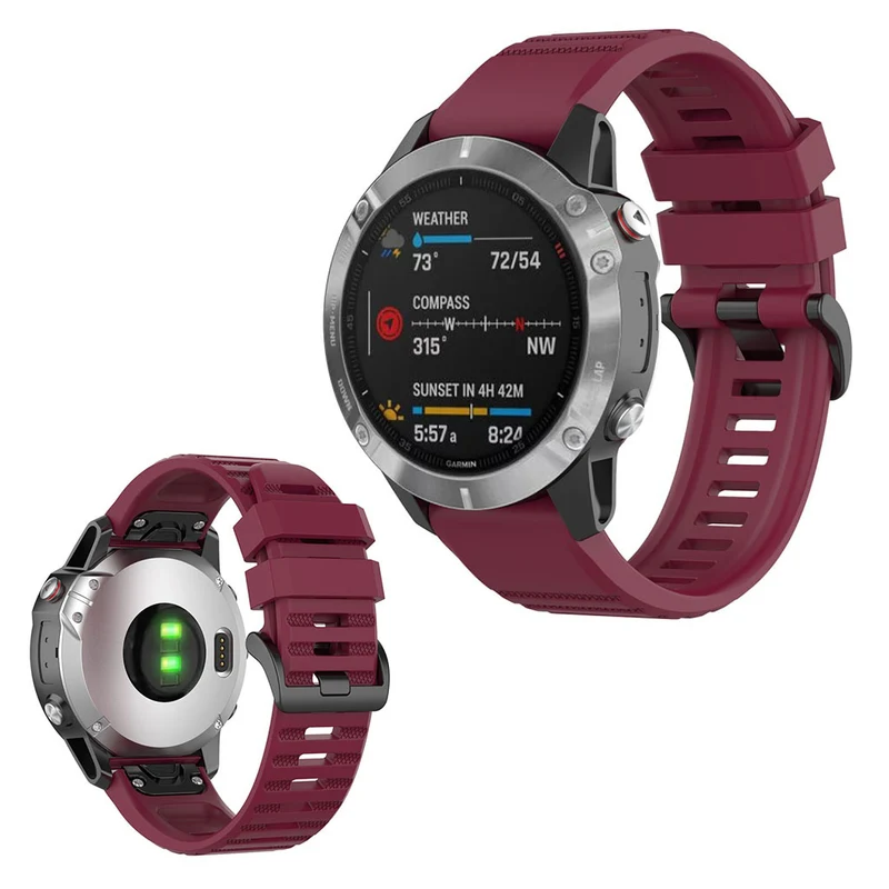 Großartig Garmin Fenix 6 Silikon / TPU armband