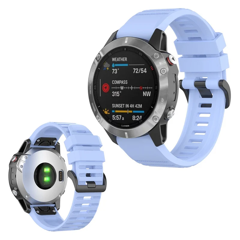 Großartig Garmin Fenix 6 Silikon / TPU armband