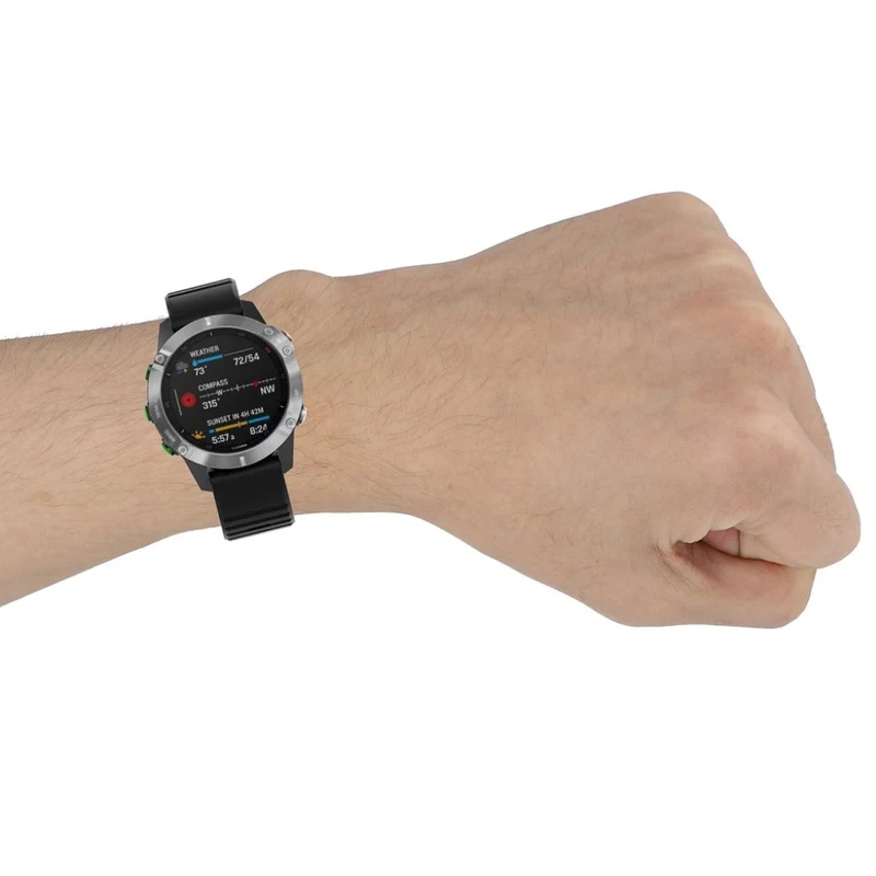Großartig Garmin Fenix 6 Silikon / TPU armband