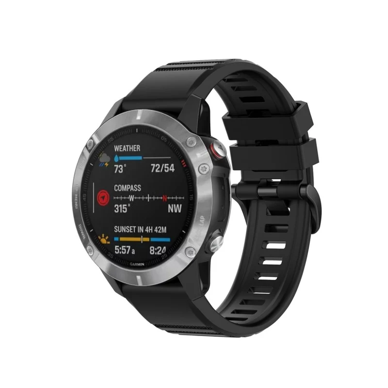 Großartig Garmin Fenix 6 Silikon / TPU armband