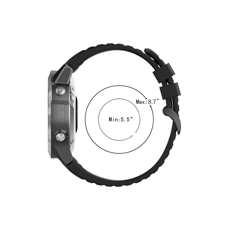 Großartig Garmin Fenix 6 Silikon / TPU armband