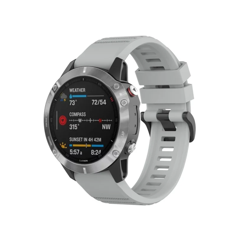 Großartig Garmin Fenix 6 Silikon / TPU armband
