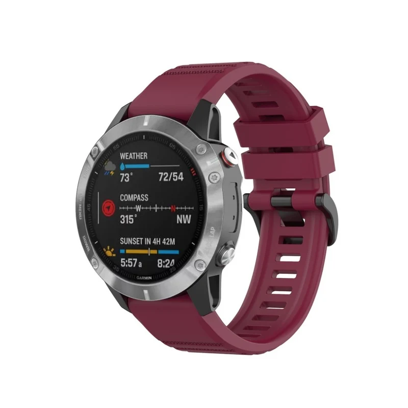 Großartig Garmin Fenix 6 Silikon / TPU armband