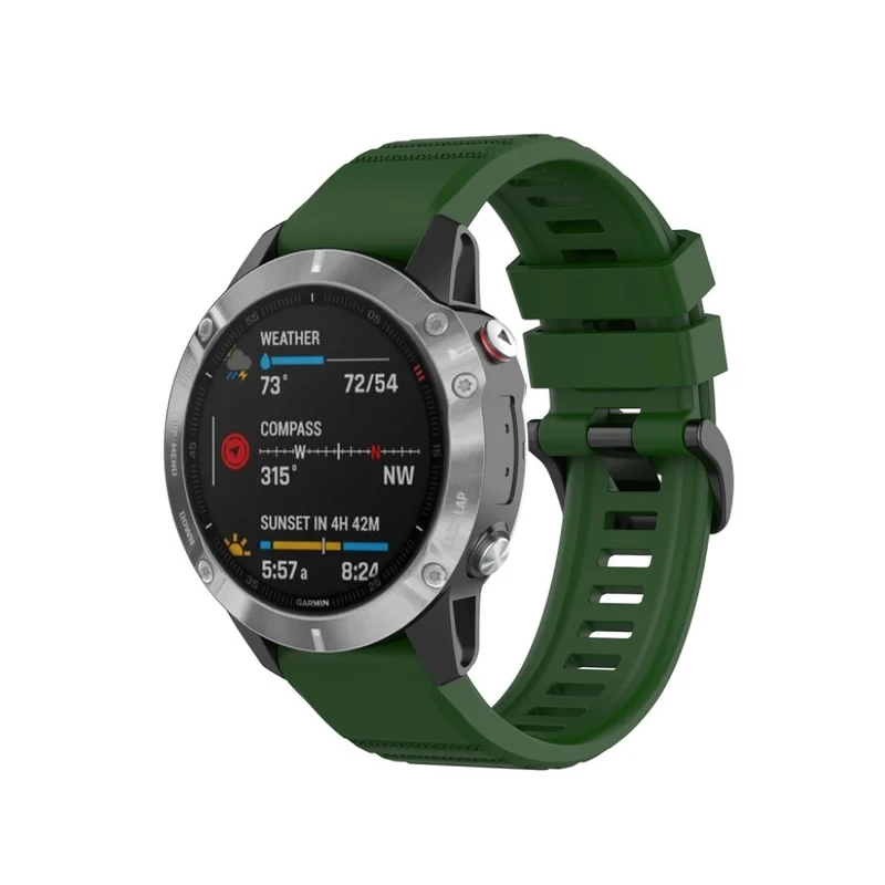 Großartig Garmin Fenix 6 Silikon / TPU armband