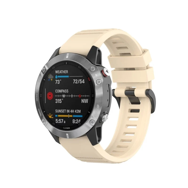 Großartig Garmin Fenix 6 Silikon / TPU armband