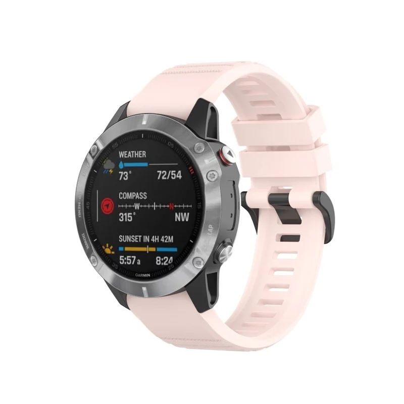 Großartig Garmin Fenix 6 Silikon / TPU armband