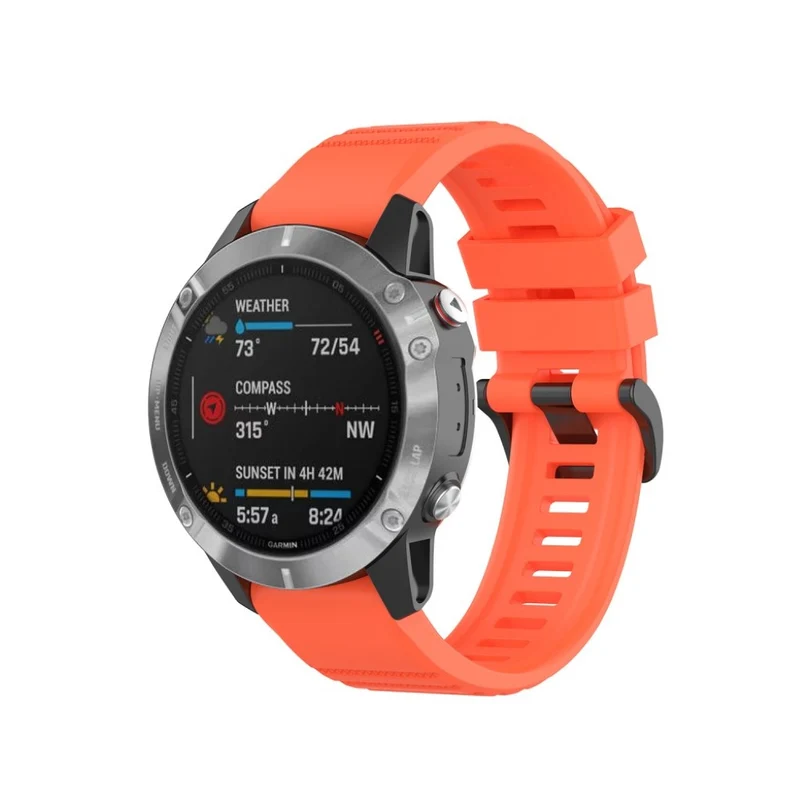 Großartig Garmin Fenix 6 Silikon / TPU armband