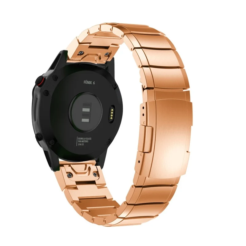 Cool Garmin Fenix 6 Metall armband