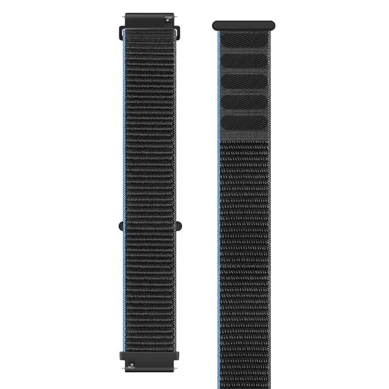ICE Smart 2.0 Rectangular 1.96 Nylonarmband (Anthrazit)