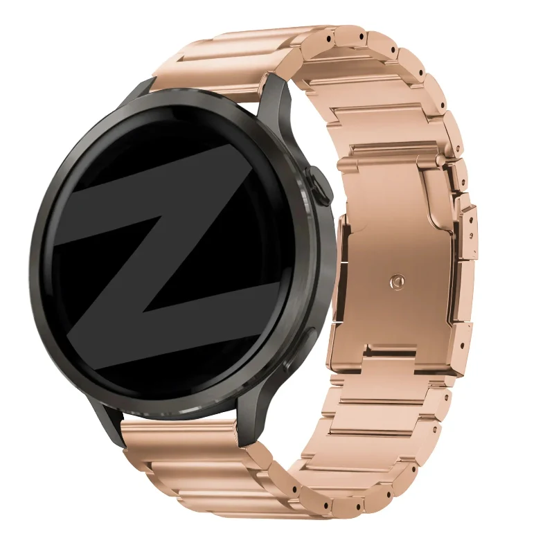 Bandz Garmin Venu 4 - 41mm Titan-Gliederarmband (Roségold)